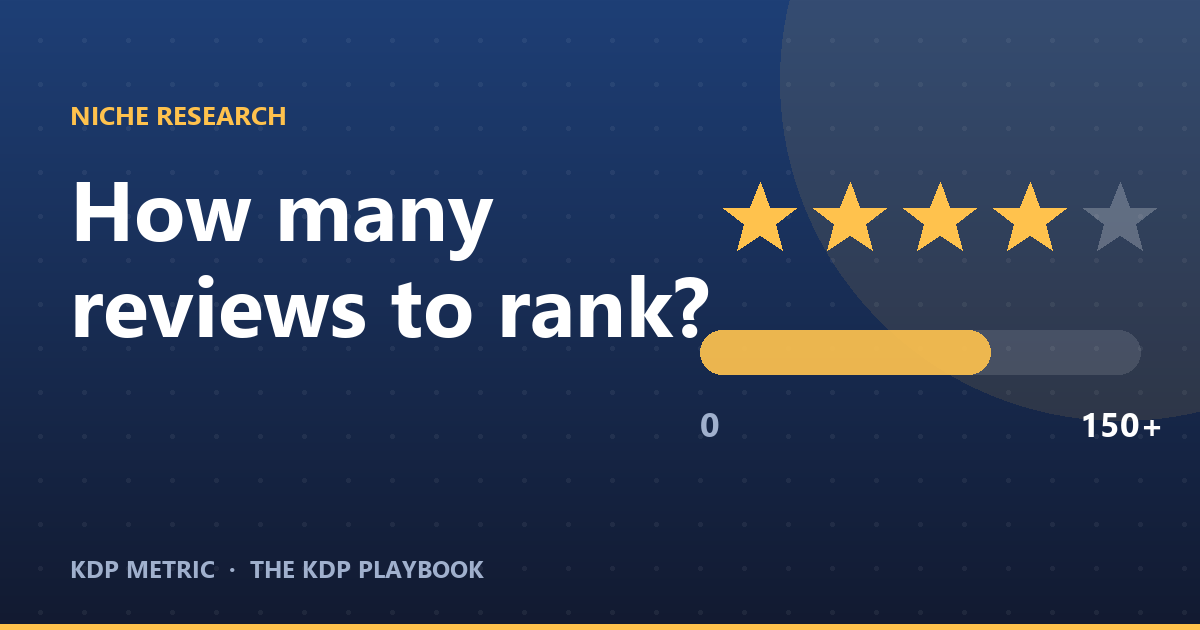 How Many Reviews Does a Book Need to Be Visible on Amazon?